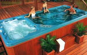 Swim Spa and Hot Tub Combos